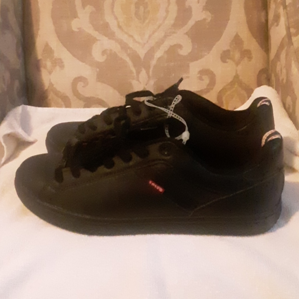 Levi's black shoes